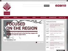Tablet Screenshot of eastbayleadershipcouncil.com